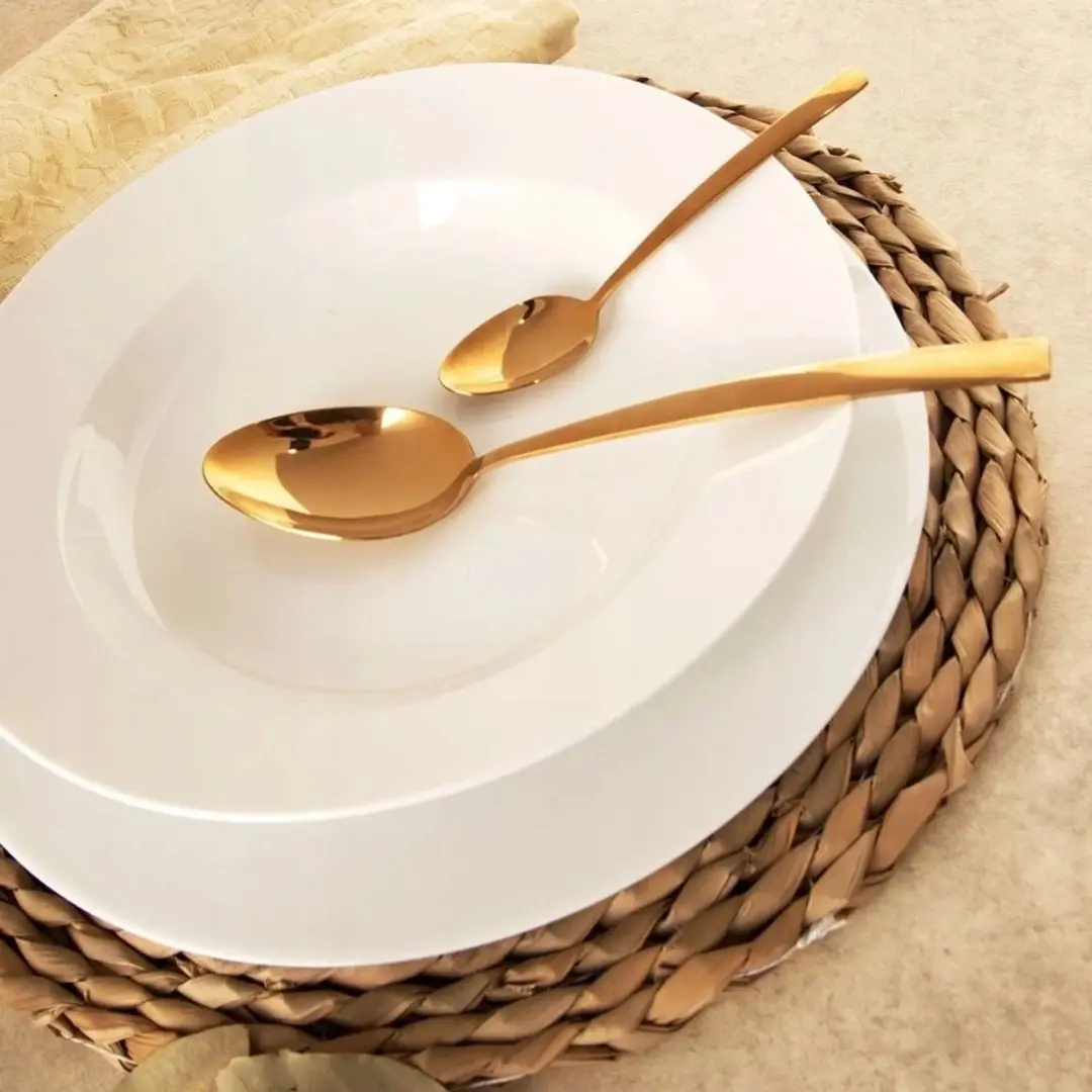Orion Mona Diepe Porseleinen Dinerbord 24,5cm - Wit