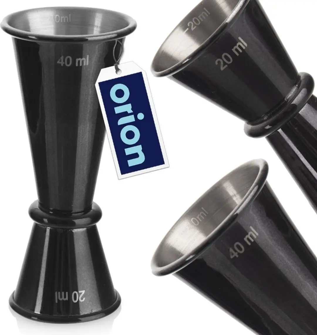 Orion Barmaatje Edelstaal Black 40ml