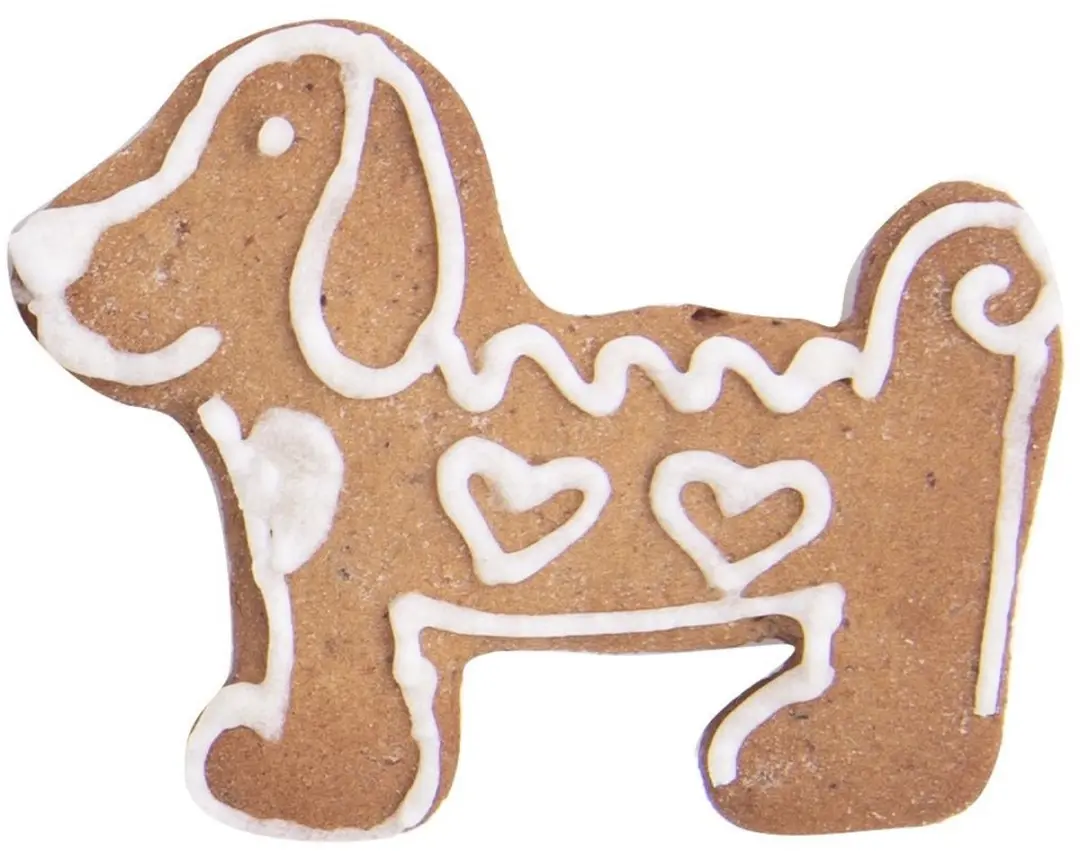 Orion Stalen Koekjesvorm Hond 5,5cm - Zilver