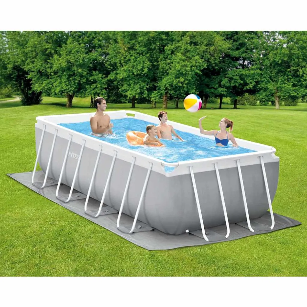 Intex Prism Frame 26790GN Opzetzwembad - 400x200x122cm