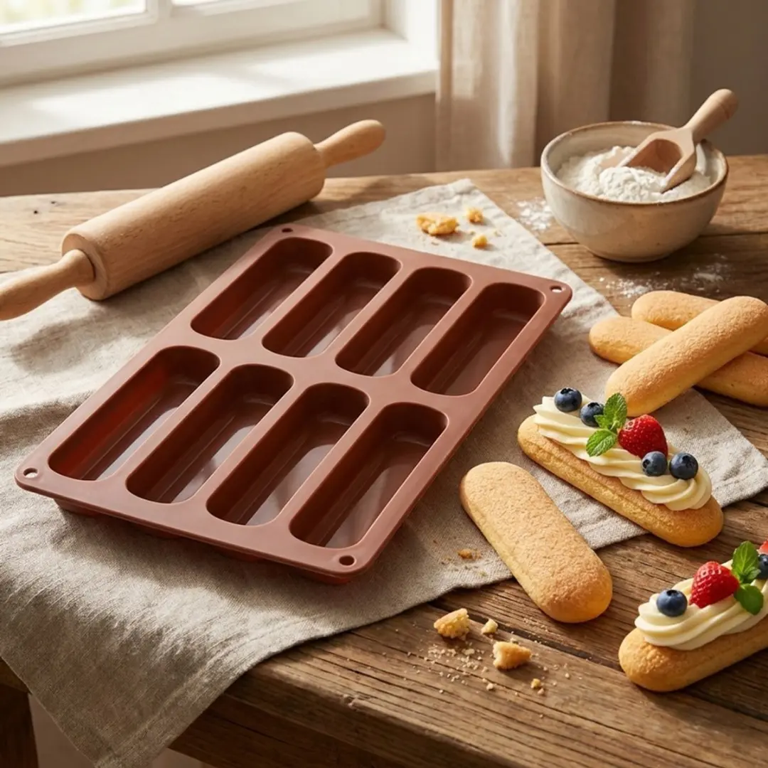 Orion Vingervorm Silicone Bakvorm - 28x17x2cm