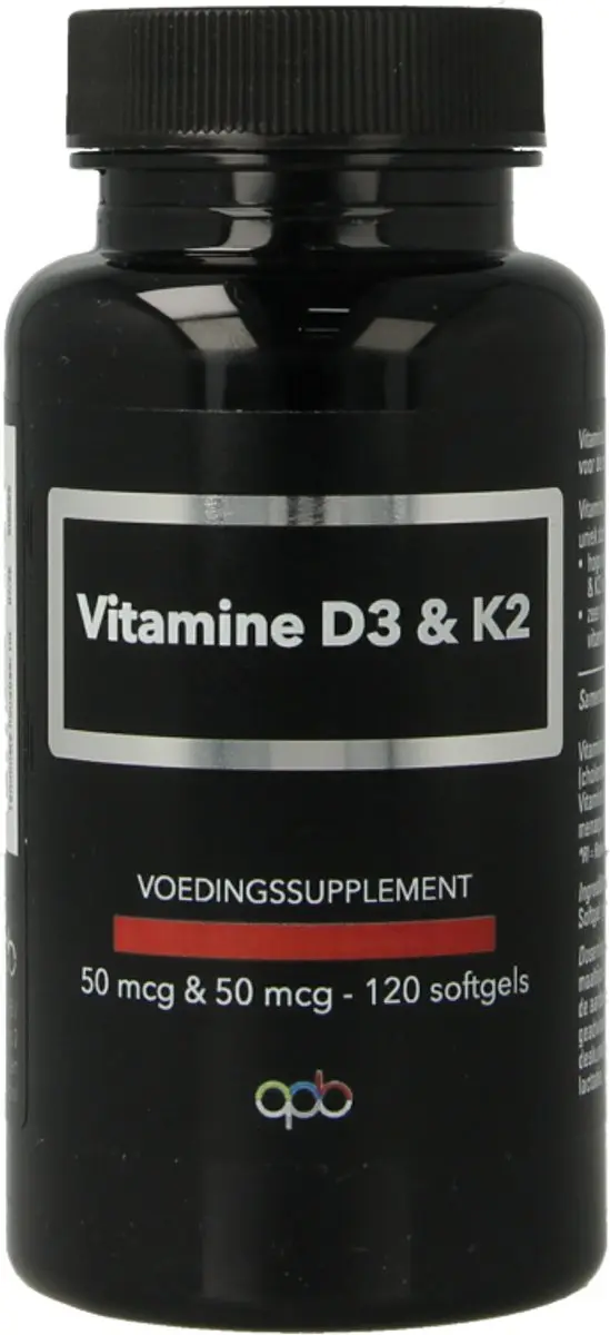 APB Holland Vitamine D3 & K2 Forte 120 Softgels