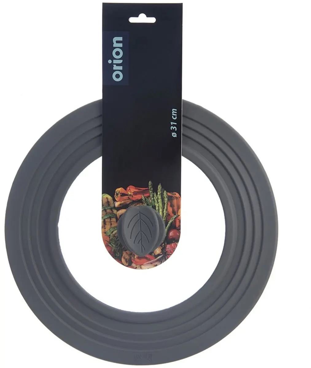 Orion Universeel Silicone Deksel 31cm - Grijs - afbeelding 6 van 6