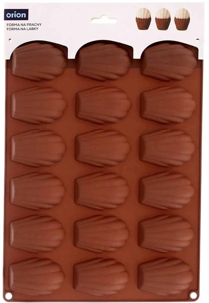 Orion Silicone Koekjesvorm Zeeschelpen 32x24,5x2cm