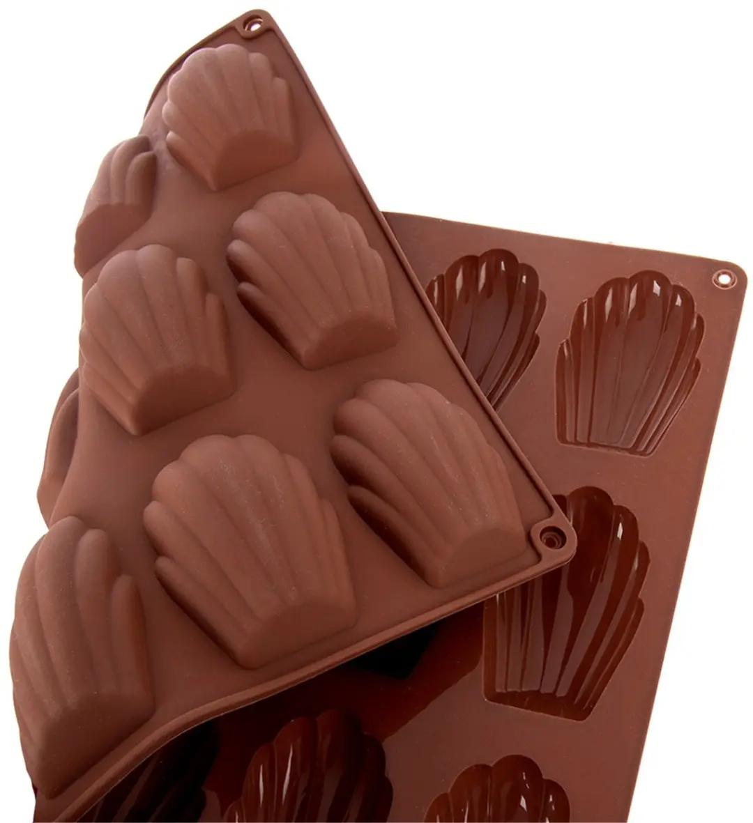 Orion Silicone Koekjesvorm Zeeschelpen 32x24,5x2cm