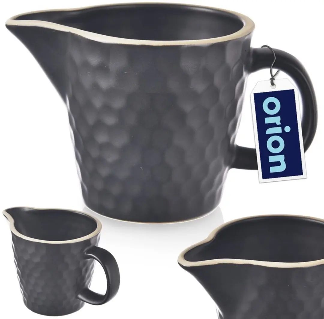 Orion Tea Time Serie Zwart Keramische Mlecznik 100ml