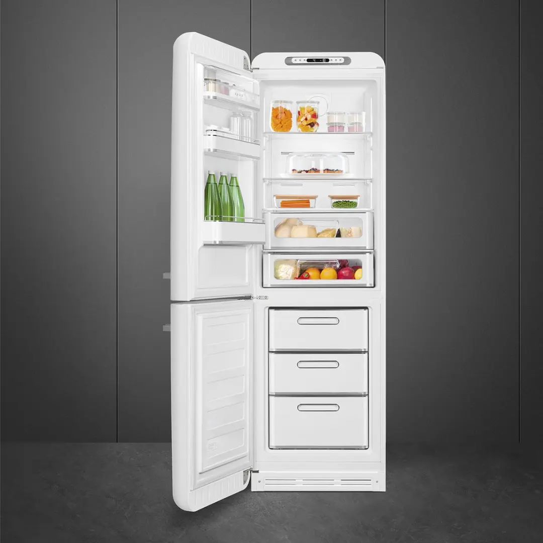 Smeg FAB32LWH5 Koel-Vriescombinatie 331L - Wit
