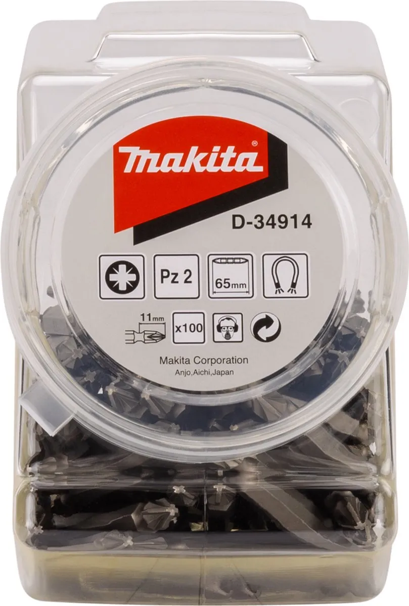 Makita D-34914 Schroefbit PZ2x65mm