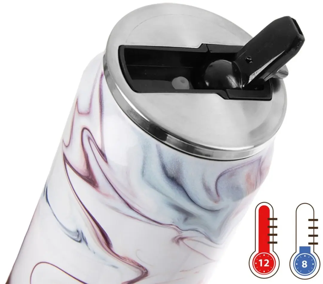 Orion Thermosfles 500ml - Pastelkleur - Roestvrij staal
