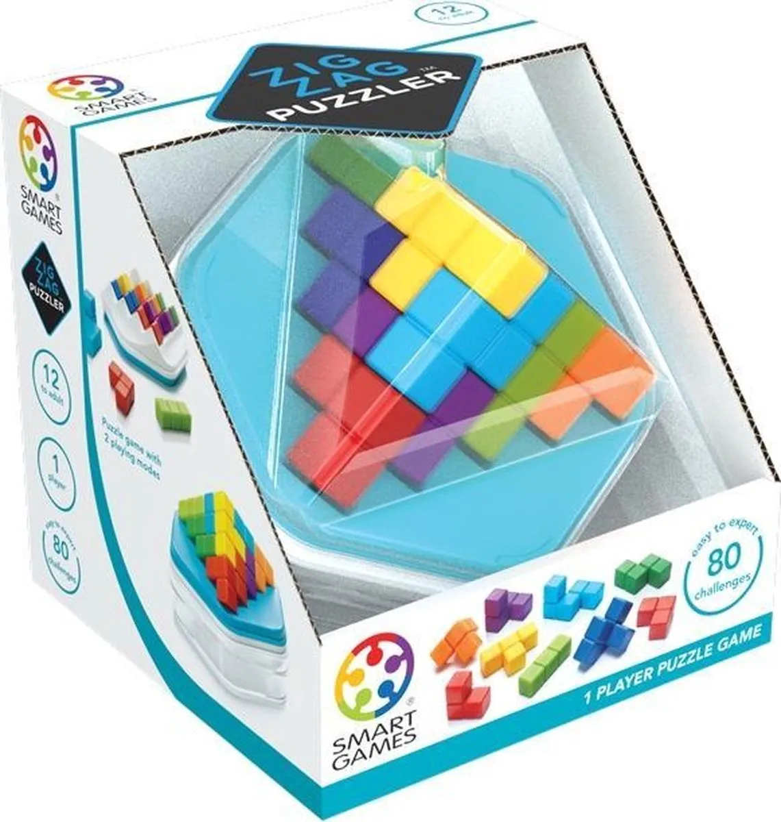 SmartGames Zig Zag Puzzler SG 414 - 80 Opdrachten - afbeelding 6 van 6