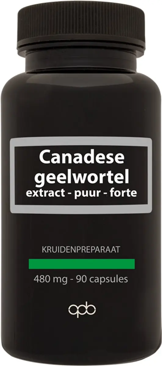 APB Holland Canadese Geelwortel Extract Forte 480mg - 90 Capsules