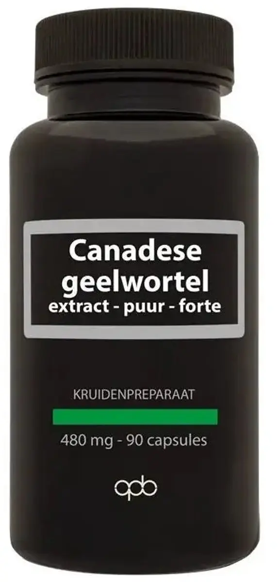 APB Holland Canadese Geelwortel Extract Forte 480mg - 90 Capsules