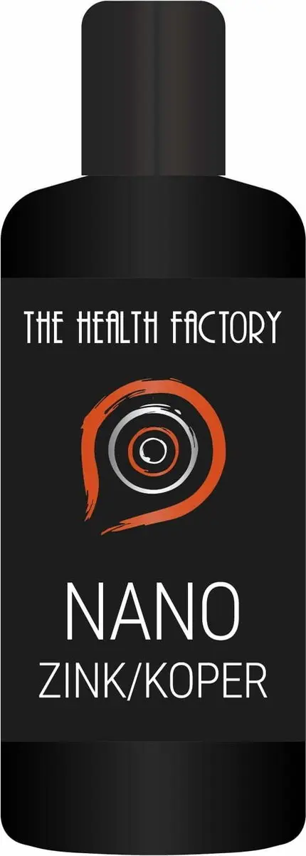 The Health Factory Nano Zink/Koper 20ppm 500ml