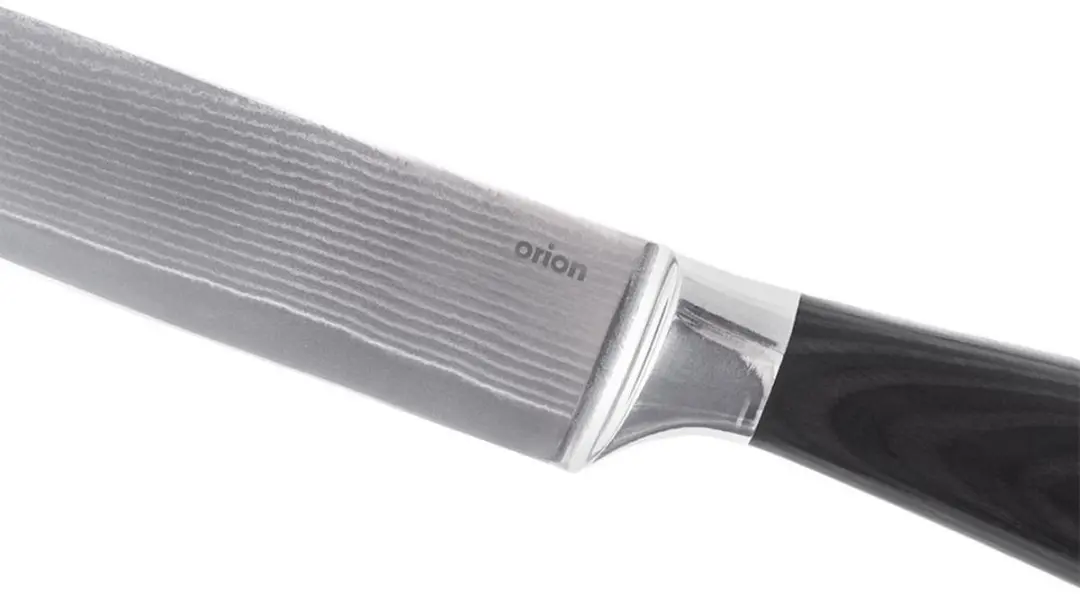 Orion Damascus Roestvrijstalen Koksmes 30,5cm - Zwart/Zilver