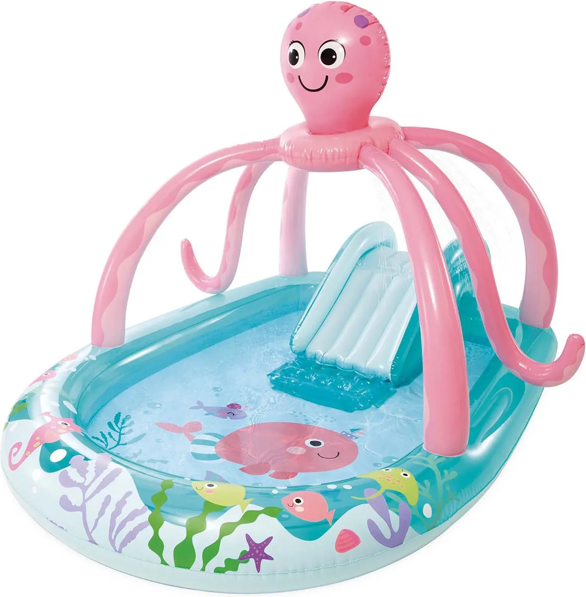 Intex Vriendelijke Octopus Opblaasbaar Zwembad 234x183x150cm