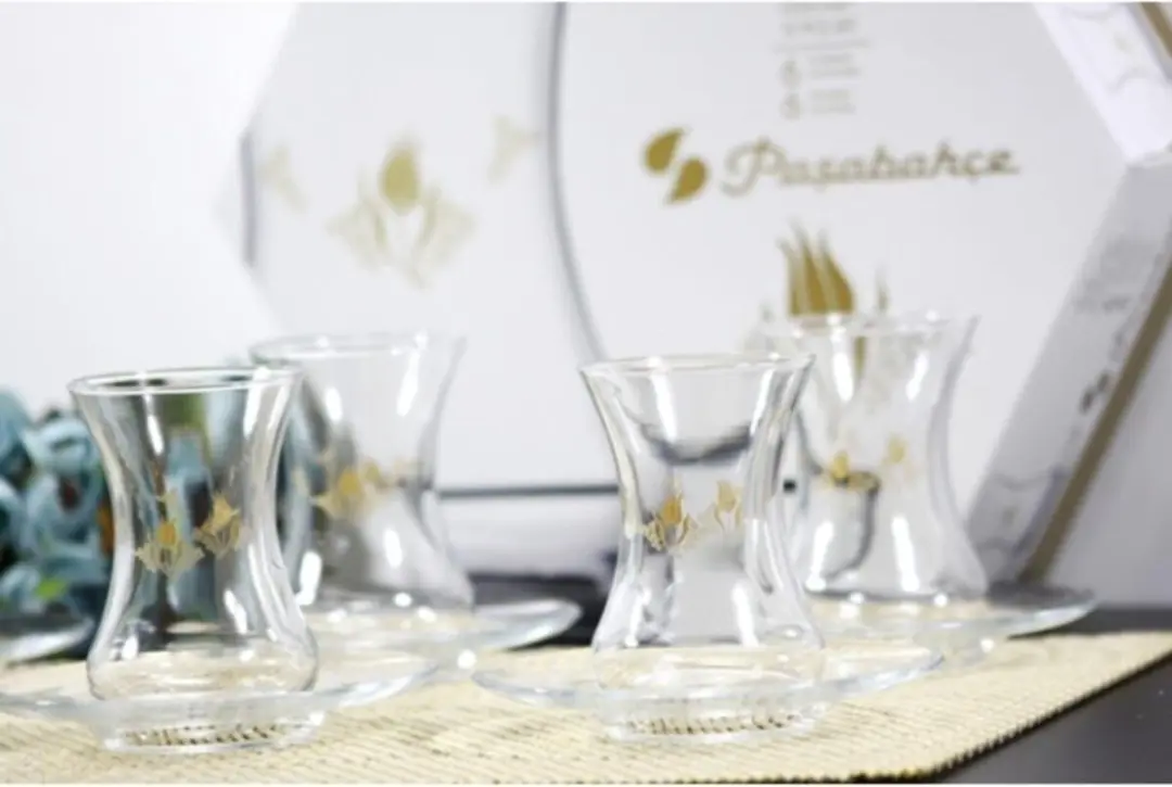 Pasabahce Lalezar Theeglazen Set - 6 Stuks - Transparant