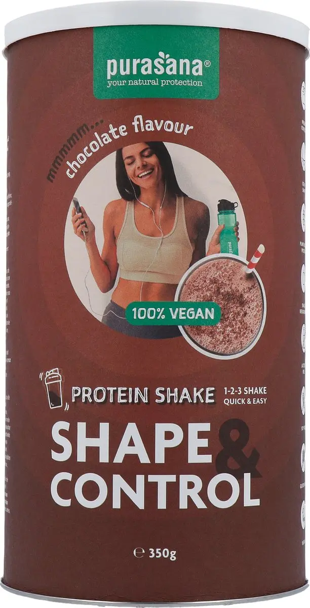Purasana Shape & Control Chocolade 350g