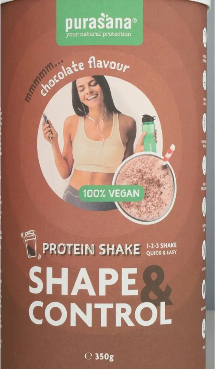 Purasana Shape & Control Chocolade 350g