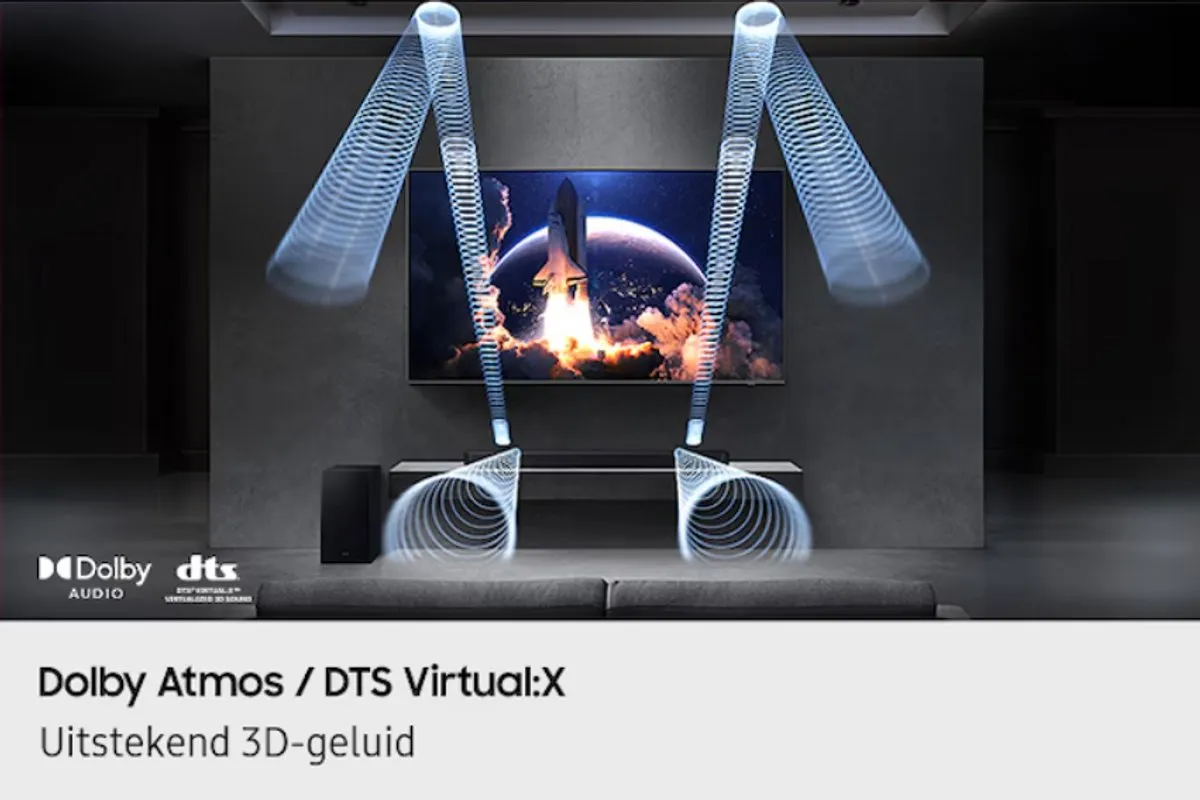 Samsung HW-Q600F Soundbar - 360W - Dolby Atmos - Zwart