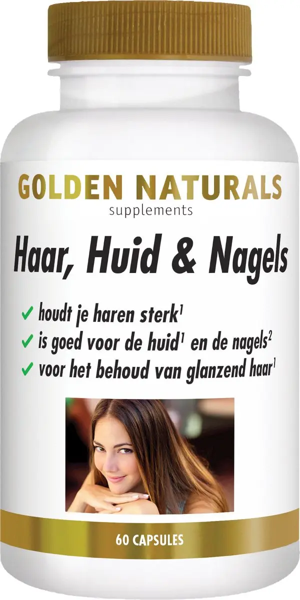 Golden Naturals Haar Huid & Nagels 60 Capsules