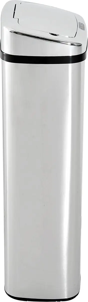 Homcom Automatische Prullenbak 50L - Zilver