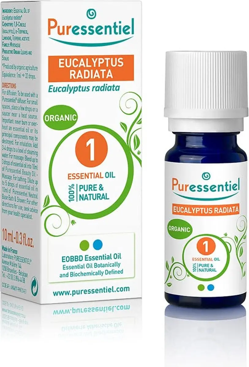 Puressentiel Eucalyptus Radiata Etherische Olie Bio 10ml
