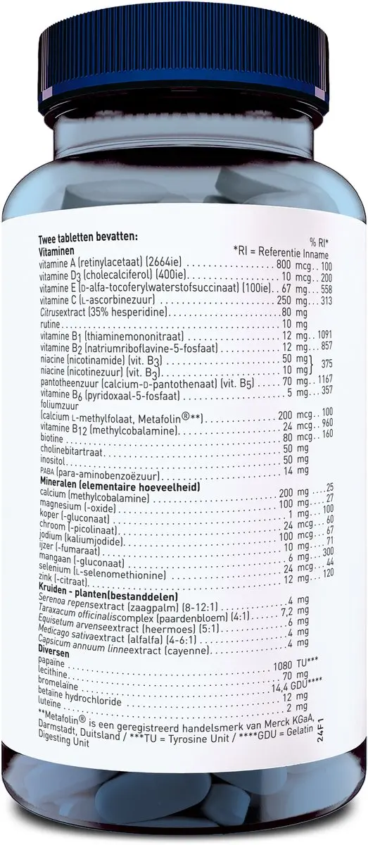 Orthica Multi 4 All Multivitamine 60 tabletten
