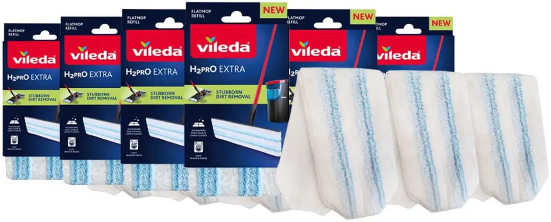 Vileda H2Pro Dweil Navulling Flatmop