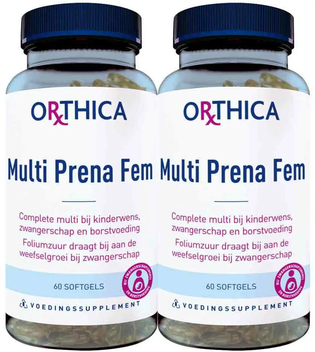 Orthica Multi Prena Fem 120g - 2x60 Softgels