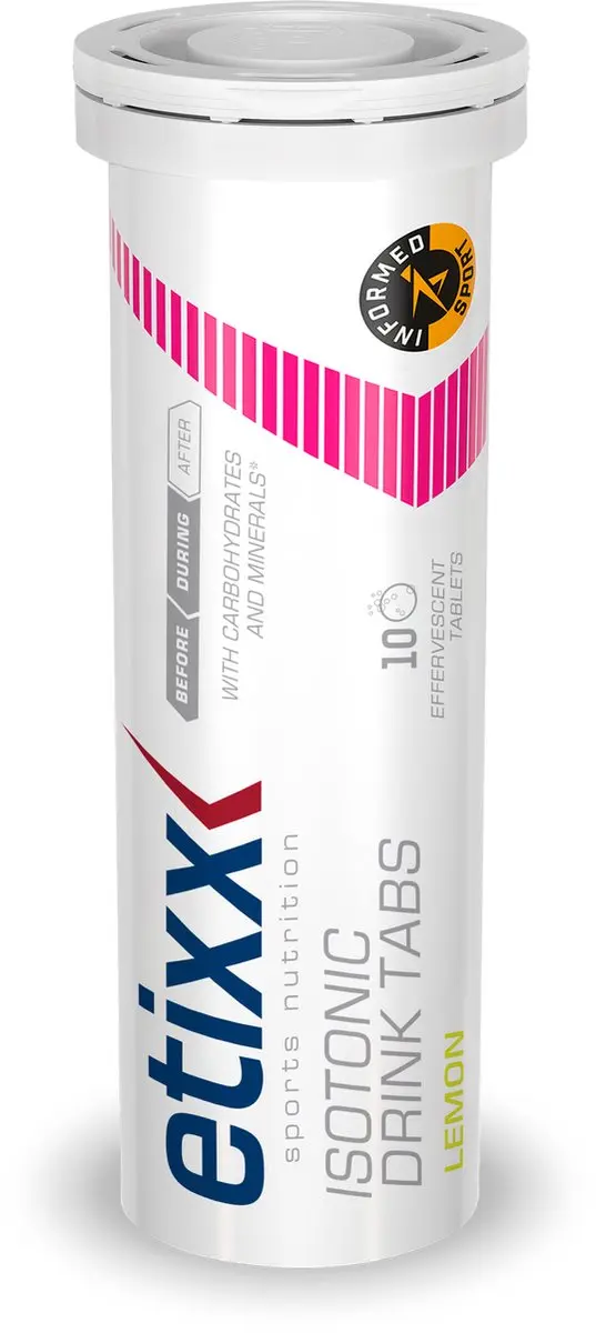 Etixx Isotonic Drink Tabs Sportdrank 30 Stuks - Limoen
