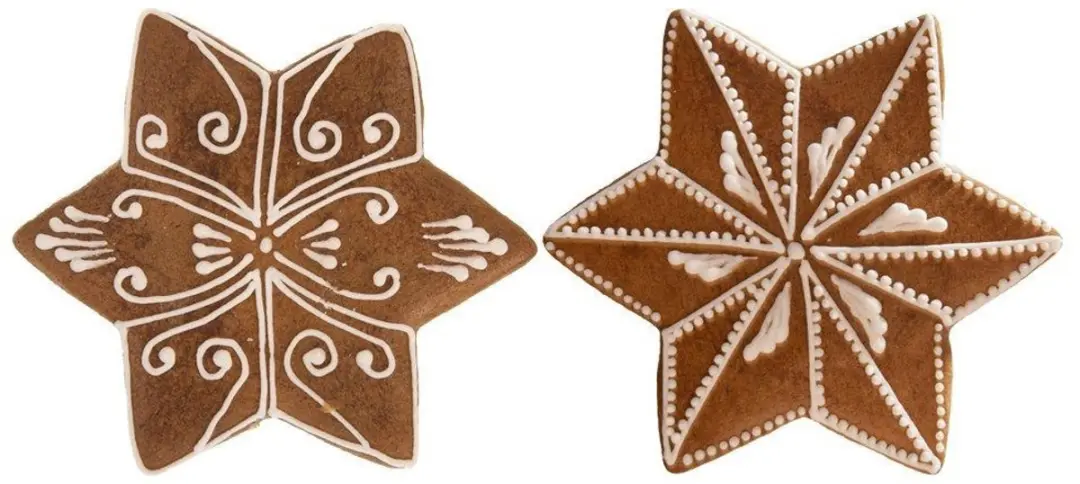 Orion RVS Koekjessnijder Ster 6,5cm - Zilver