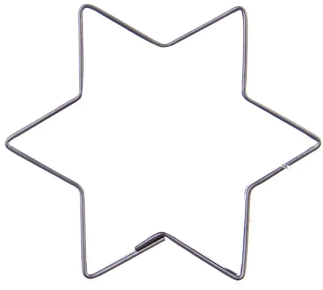 Orion RVS Koekjessnijder Ster 6,5cm
