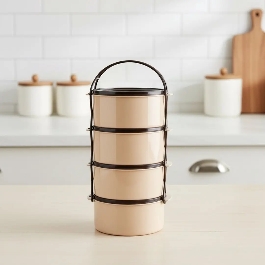 Orion 4-laagse Lunchbox Set 6L - 9 Stuks - afbeelding 6 van 6