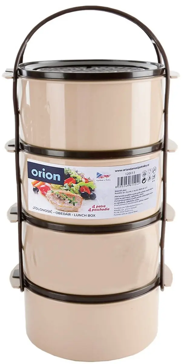 Orion 4-laagse Lunchbox Set 6L - 9 Stuks - afbeelding 4 van 6