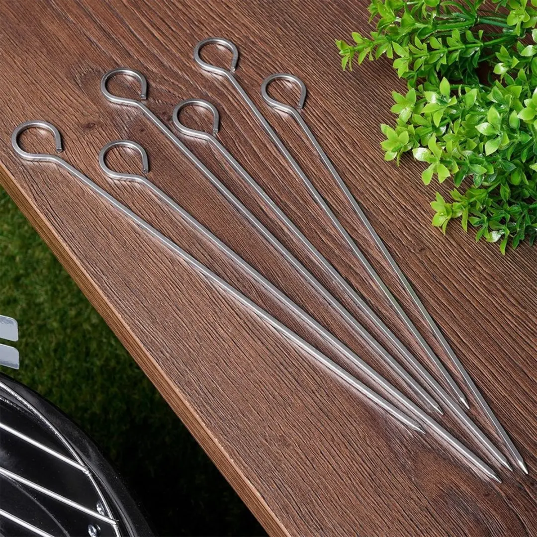 Orion Stalen Spiesen Set van 6 - 23,5 cm