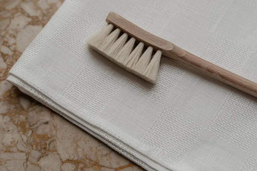 Audo Copenhagen Papilio Theedoek Set - 2 Stuks - Geel/Wit