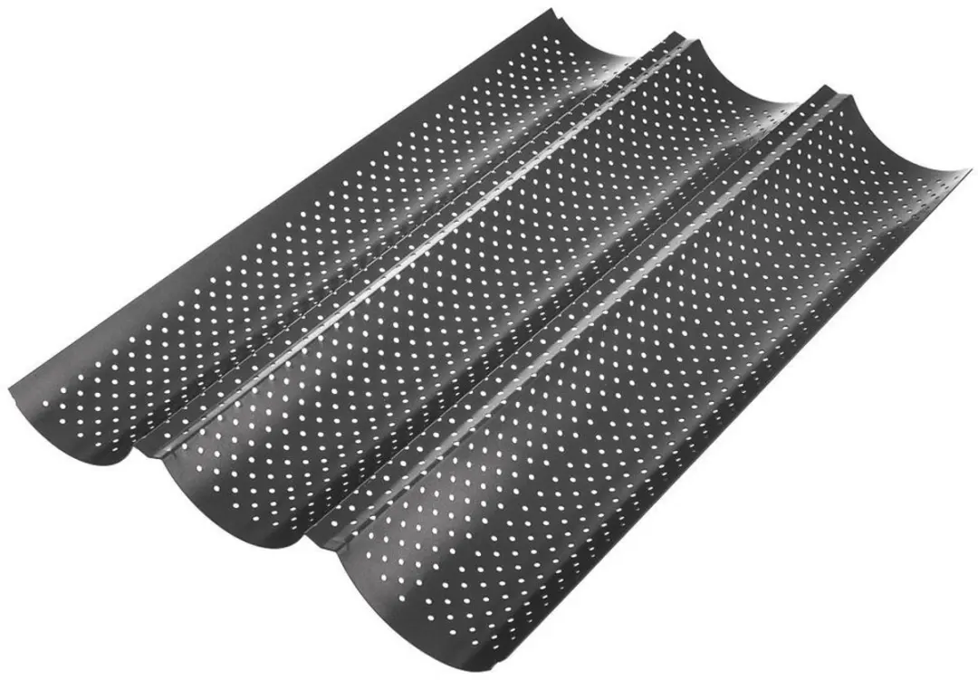 Orion Bagetvorm 38cm - Zilver - Vaatwasmachinebestendig - afbeelding 2 van 6
