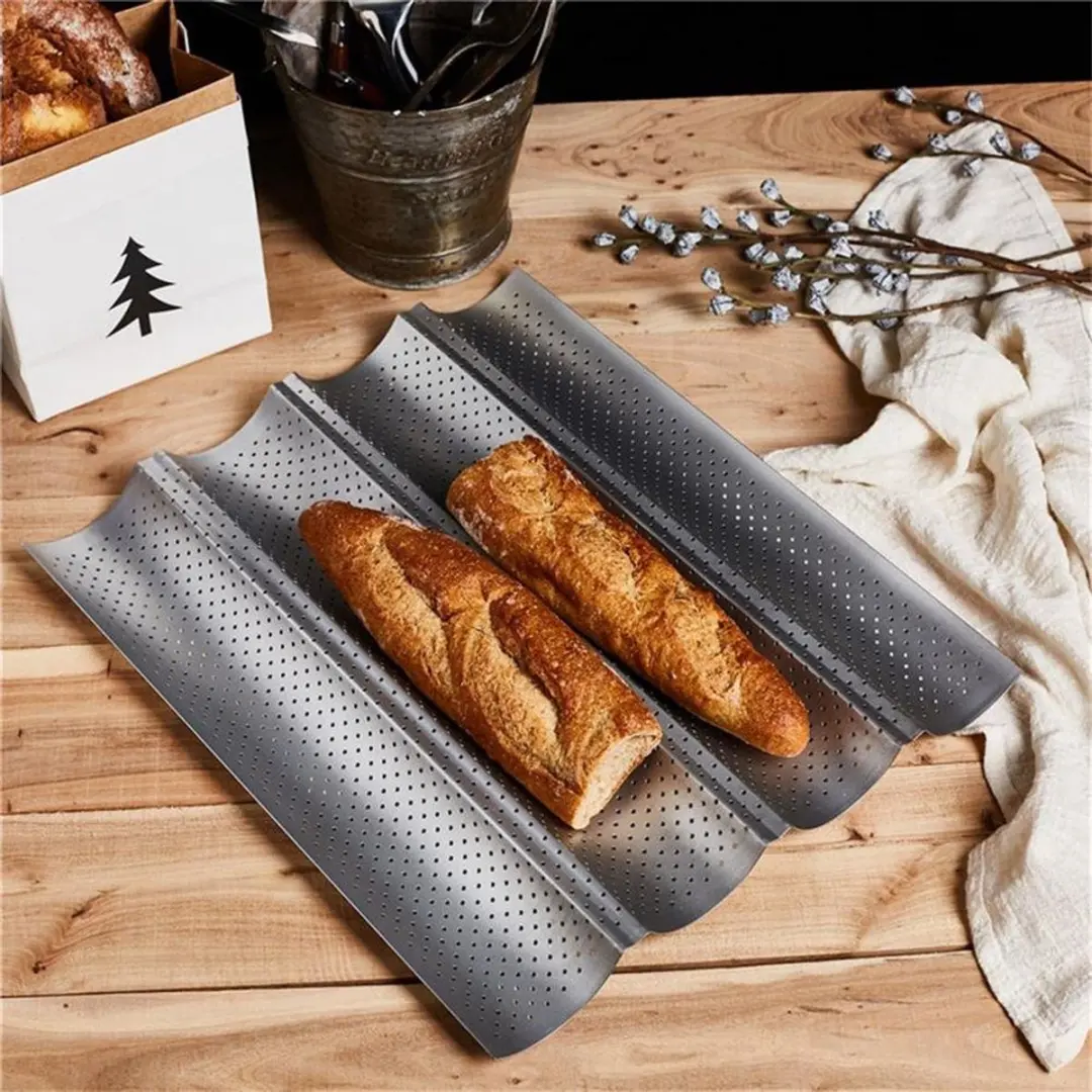 Orion Bagetvorm 38cm - Zilver - Vaatwasmachinebestendig - afbeelding 5 van 6