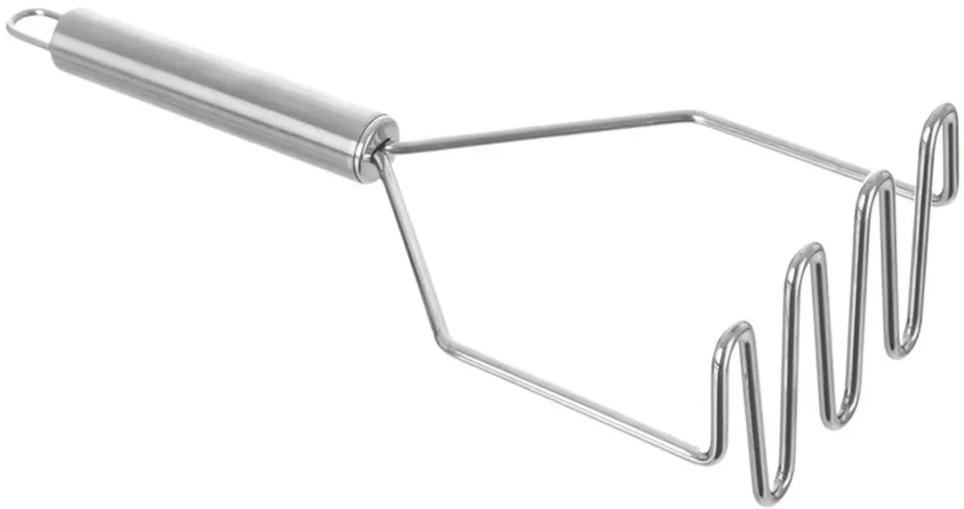 Orion Roestvrijstalen Aardappelstamper 24cm - Zilver - afbeelding 6 van 6