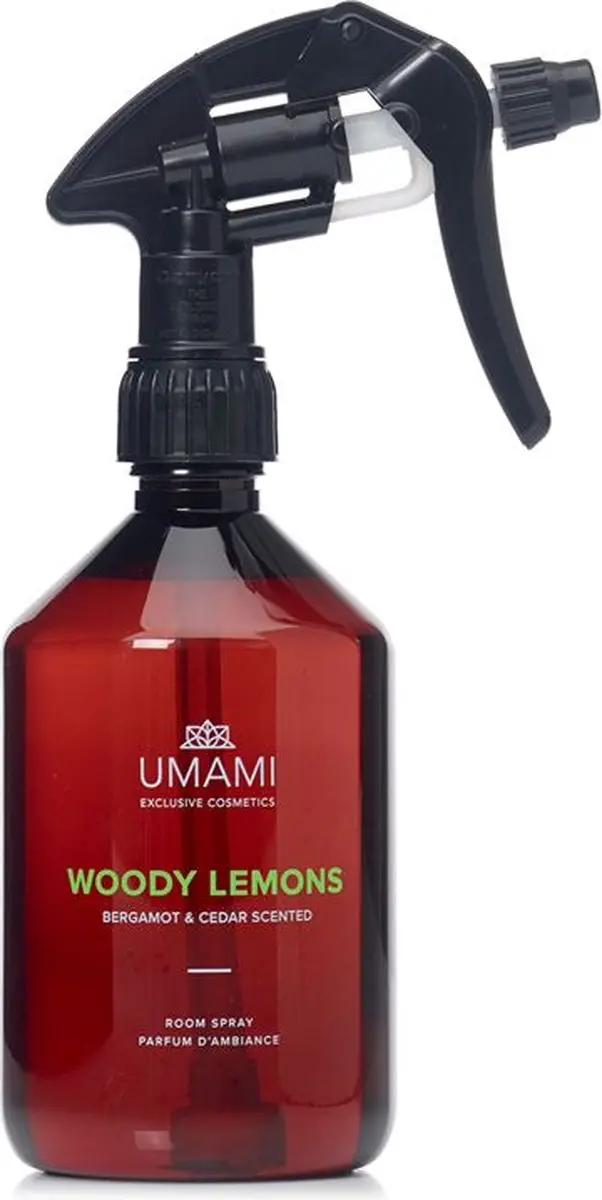 Umami Exclusive Cosmetics Woody Lemons Roomspray 500ml
