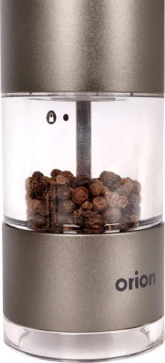 Orion Elektrische Peper- en Zoutmolen 22,5 cm - Grijs