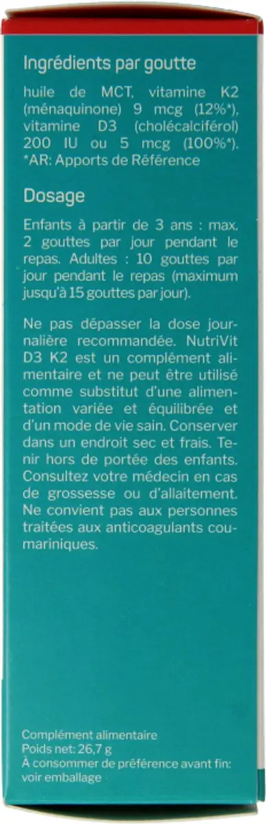 Nutrisan Nutrivit D3-K2 30ml