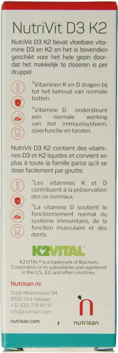 Nutrisan Nutrivit D3-K2 30ml