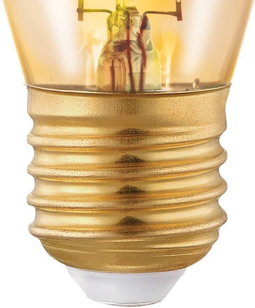 Eglo LED Lamp E27 ST48 Amber 2200K - Ø4,8cm