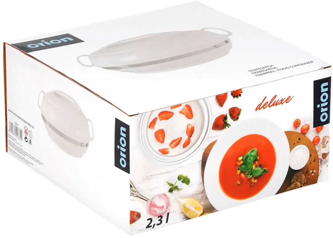 Orion Deluxe Thermos Lunchbox 2.3L - Wit