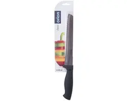 Orion Classic Roestvrijstalen Broodmes 30cm - Zwart