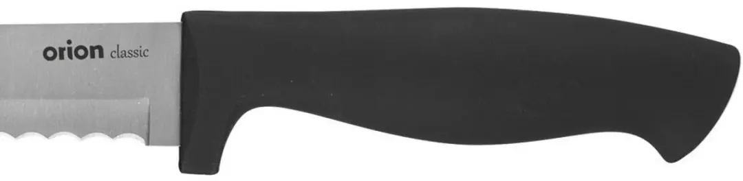 Orion Classic Roestvrijstalen Broodmes 30cm - Zwart