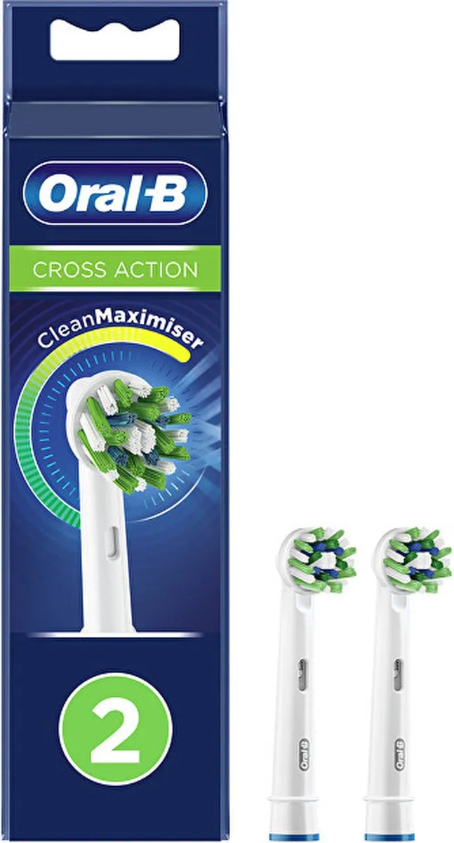 Oral-B Replacement Brush Heads Clean Maxi Misa CrossAction