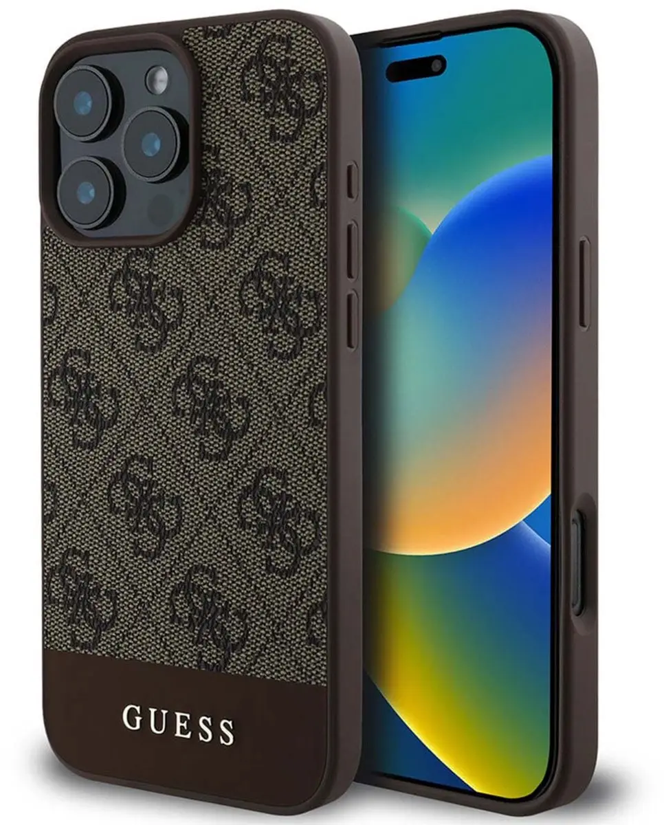 Guess GUHCP16LG4GLBR Hoesje iPhone 16 Pro