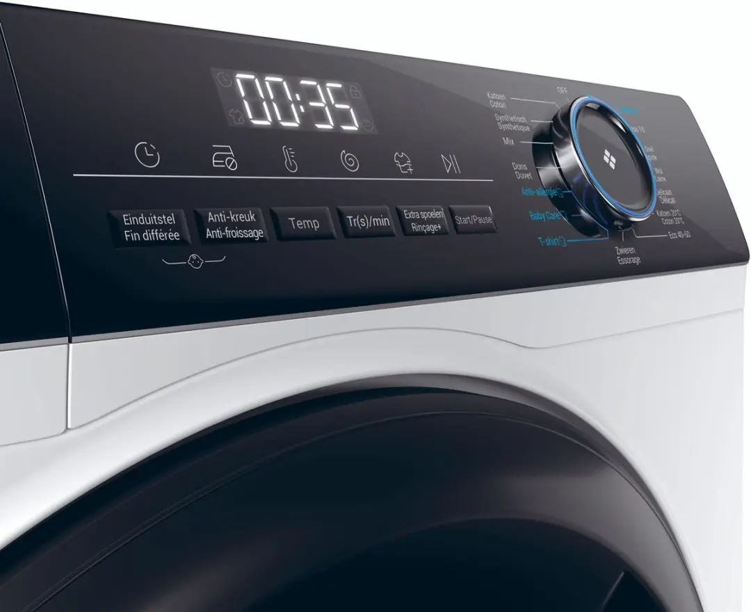 Haier I-Pro Series 3 HW80-B14939 Wasmachine 8kg - Wit - afbeelding 6 van 6